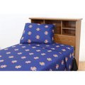 College Covers College Covers ILLSSTW Illinois Printed Sheet Set Twin - Solid ILLSSTW